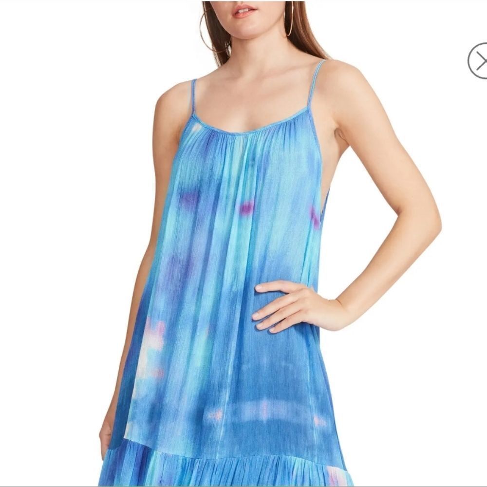 BB Dakota Water Goddess Dress Amparo  Blue - Picture 6 of 8
